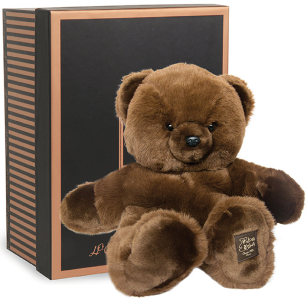 Histoire d Ours Peluche Ours Collection Prestige Marron - 40 cm